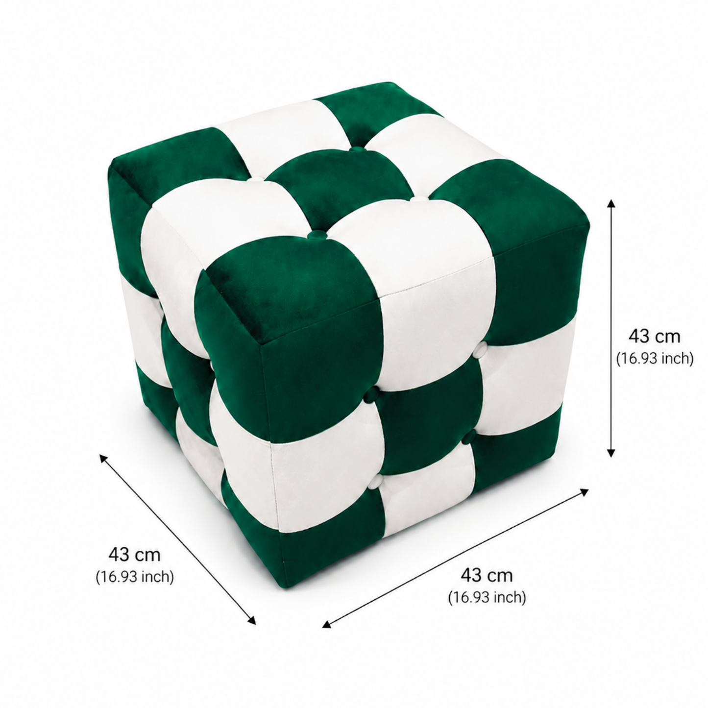 Bursa Spor Patchwork Puf