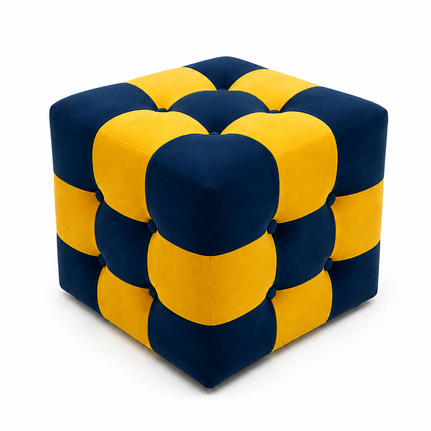 Fenerbahçe Patchwork Puf