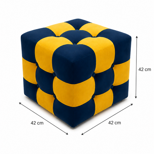 Fenerbahçe Patchwork Puf