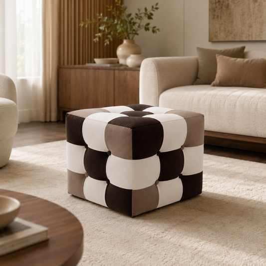 Vizon Patchwork Puf