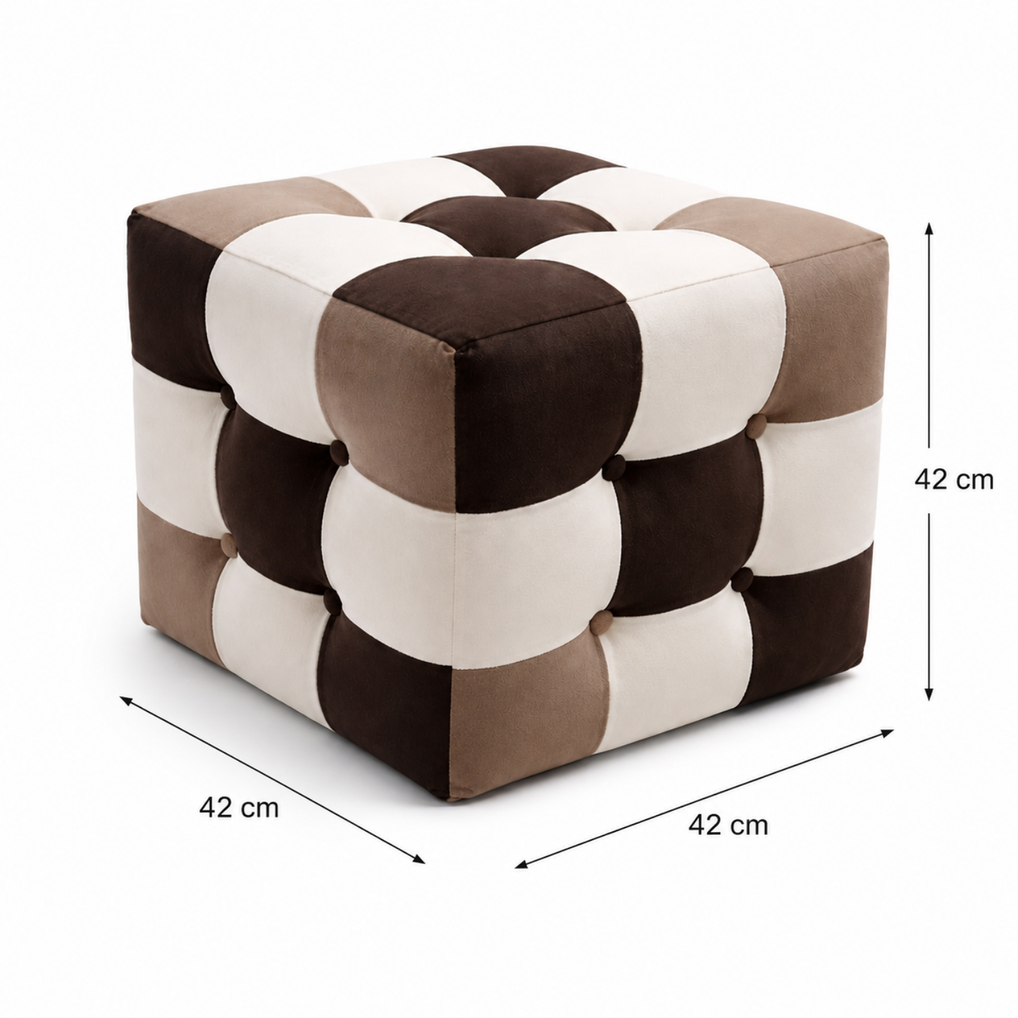 Vizon Patchwork Puf