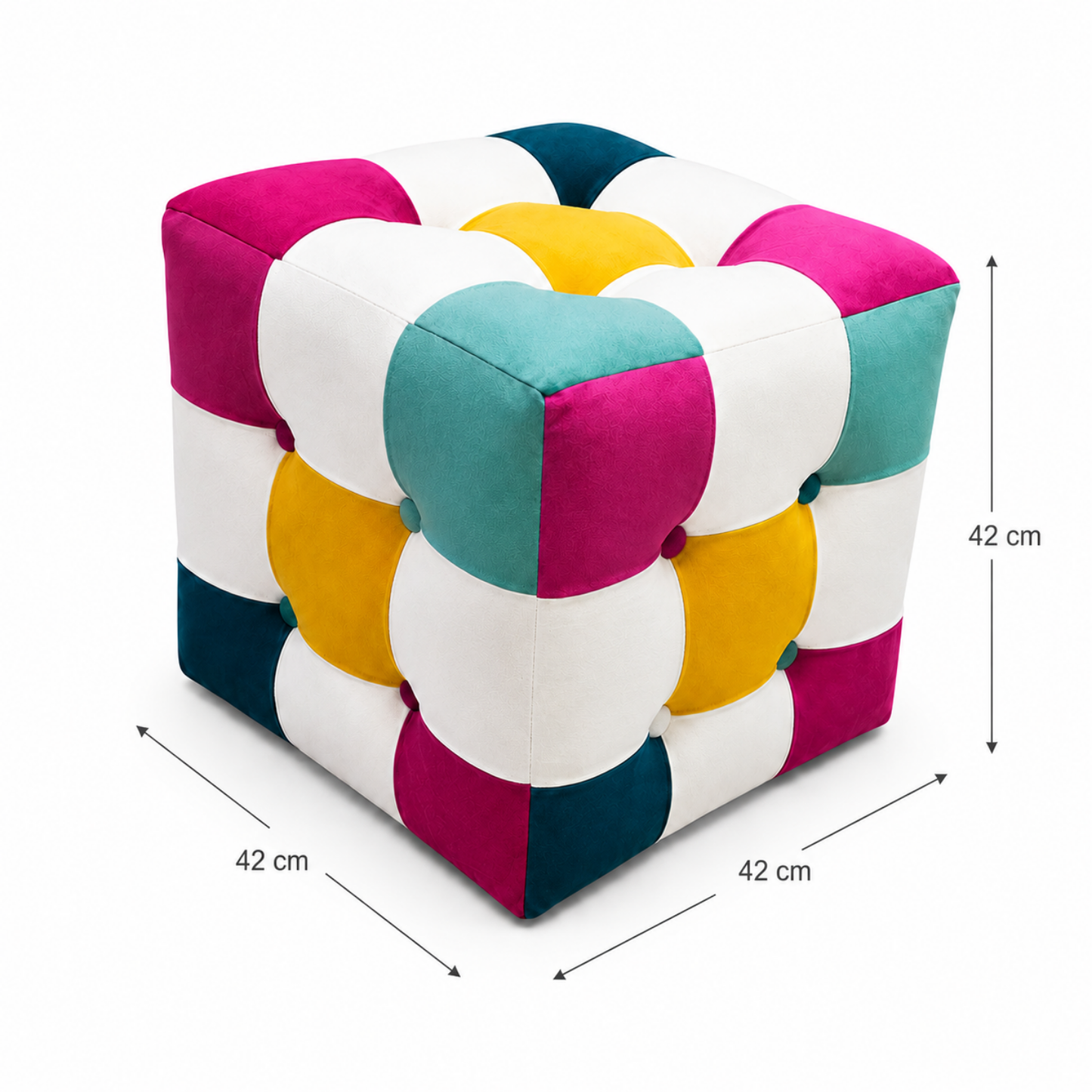 Şeker Patchwork Puf