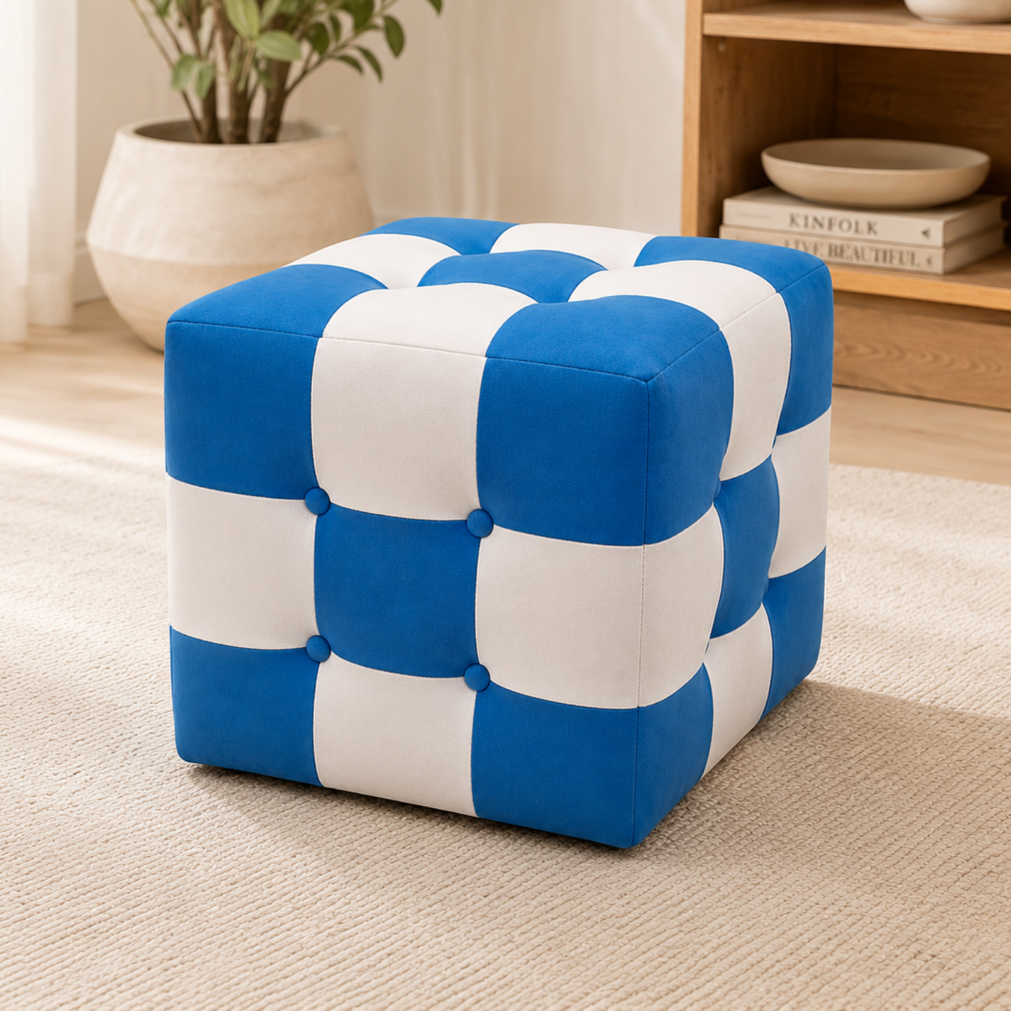 Bulut Patchwork Puf