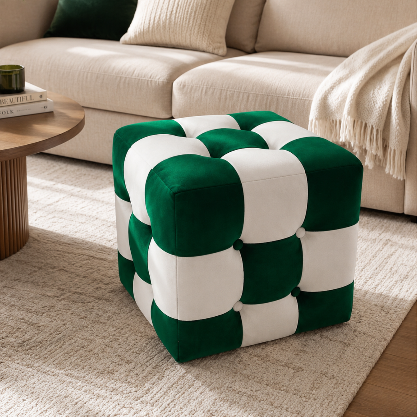 Bursa Spor Patchwork Puf