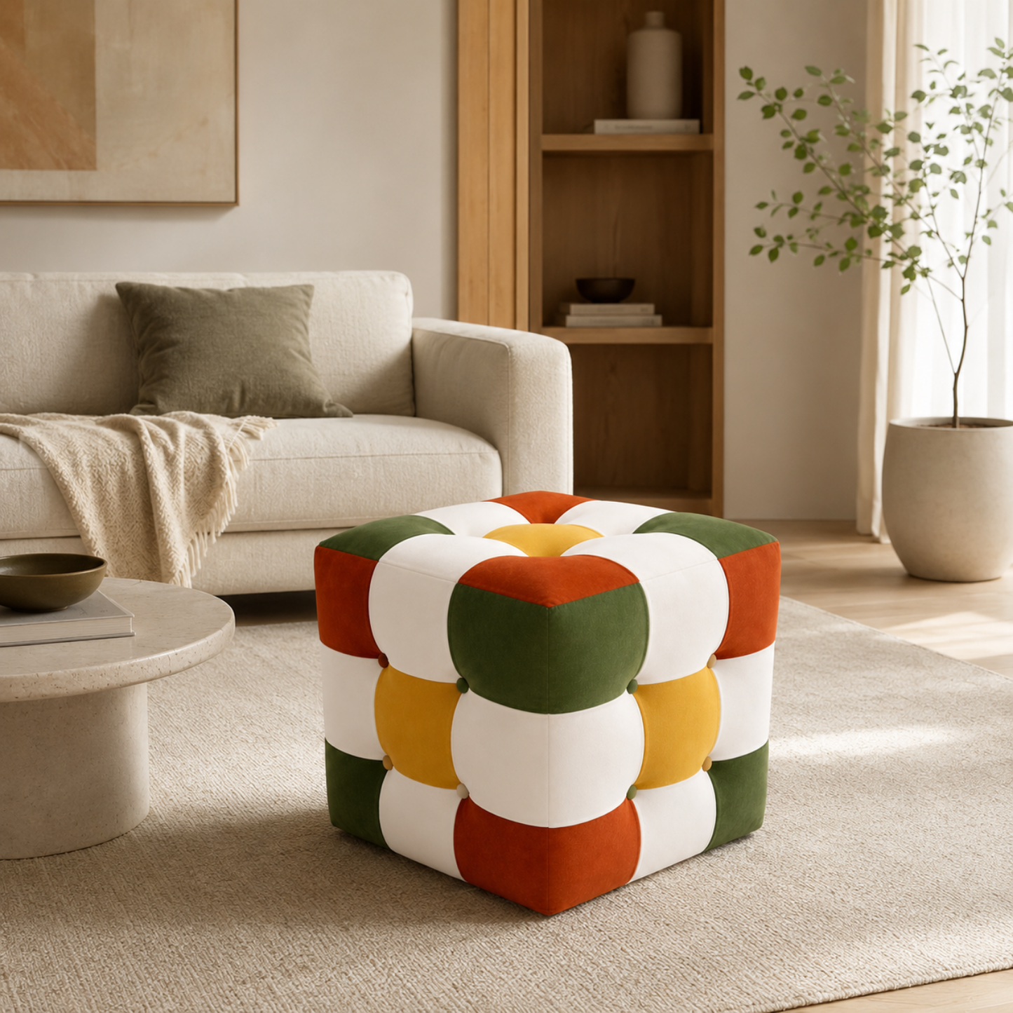 Mozaik Patchwork Puf