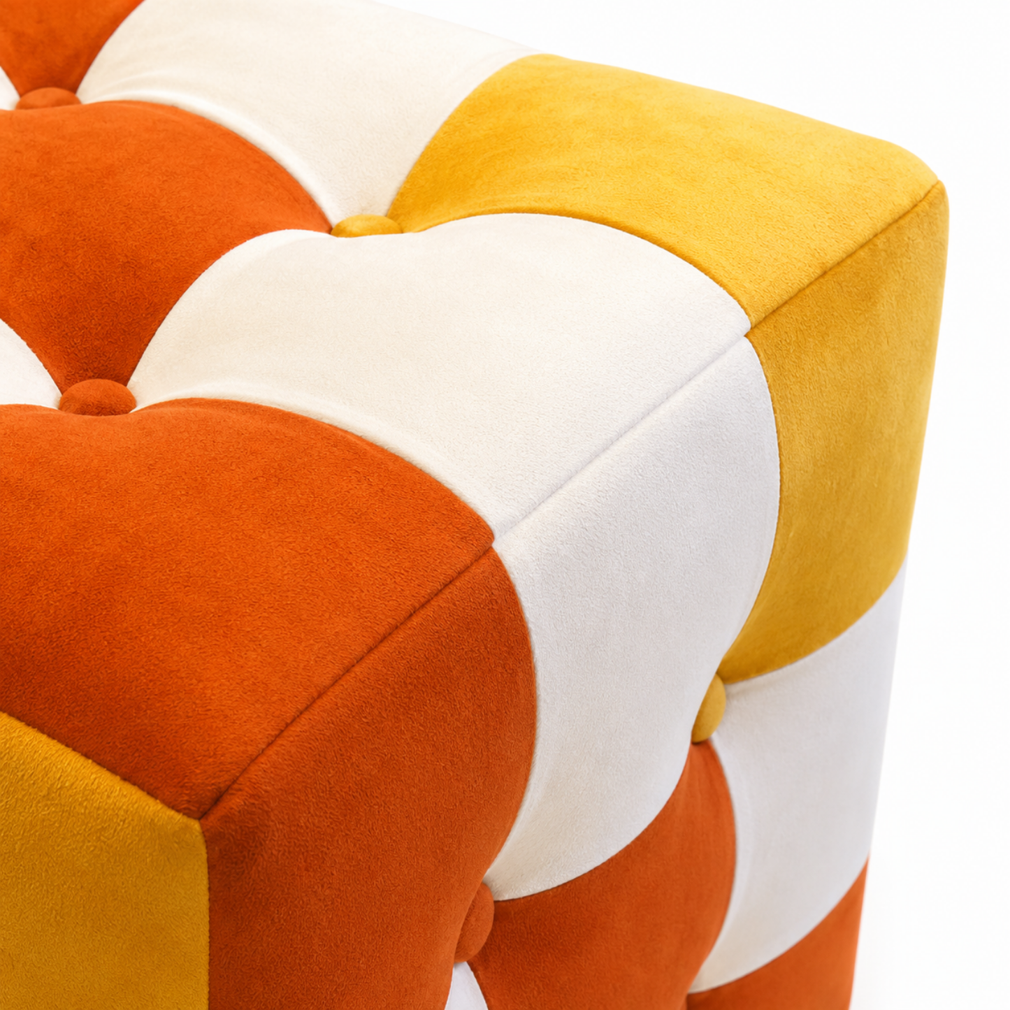 Sunset Patchwork Puf